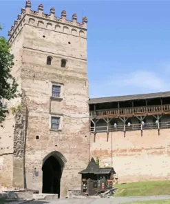 Ukraine Lubarts Castle Diamond Painting
