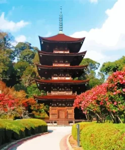 Yamaguchi Kozan Park Diamond Painting