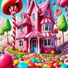 Candies House Diamond Painting