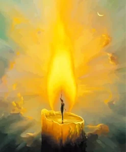 Candle Art Diamond Painting