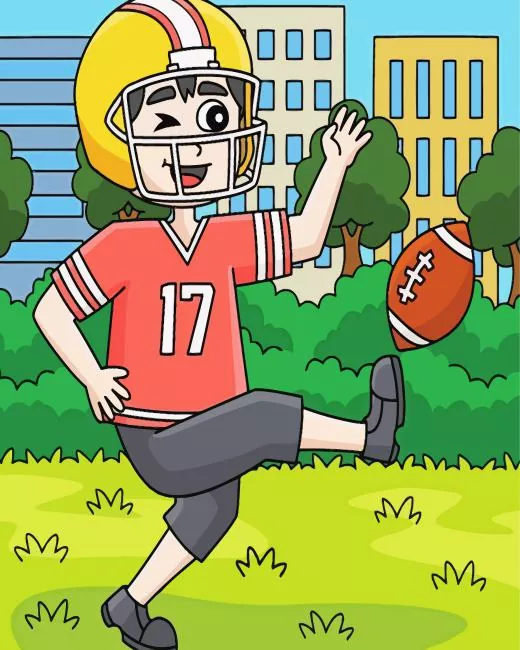 Cartoon Nfl Player Diamond Paintings Cartoon Nfl Player Diamond Painting