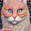 Donut Cat Diamond Painting