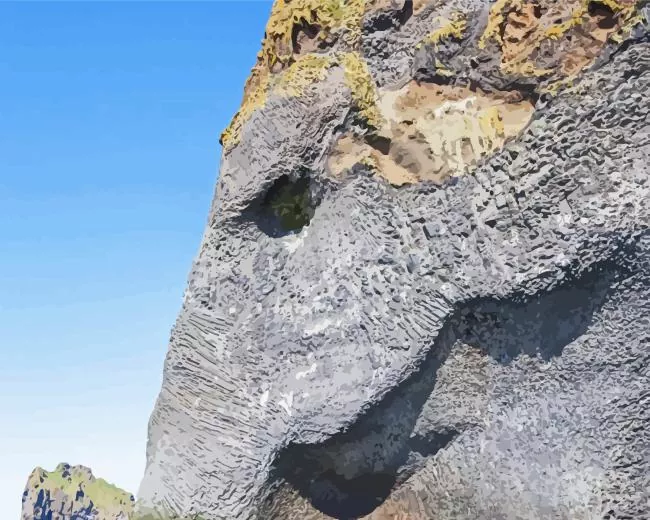 Elephant Rock iceland Diamond Paintings Elephant Rock Iceland Diamond Painting