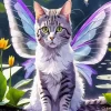 Fairy Cat Diamond Painting