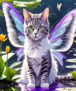 Fairy Cat Diamond Painting