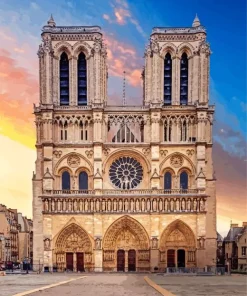 Notre Dame Cathedral Of Paris Diamond Painting