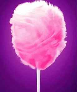 Pink Candy Floss Diamond Painting