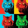 Pop Art Cats Diamond Painting