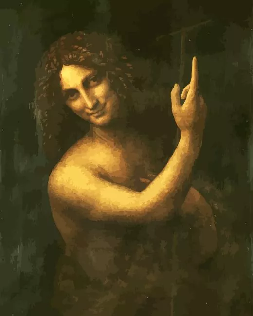Saint John the Baptist Diamond By Numbers Saint John The Baptist Diamond Painting