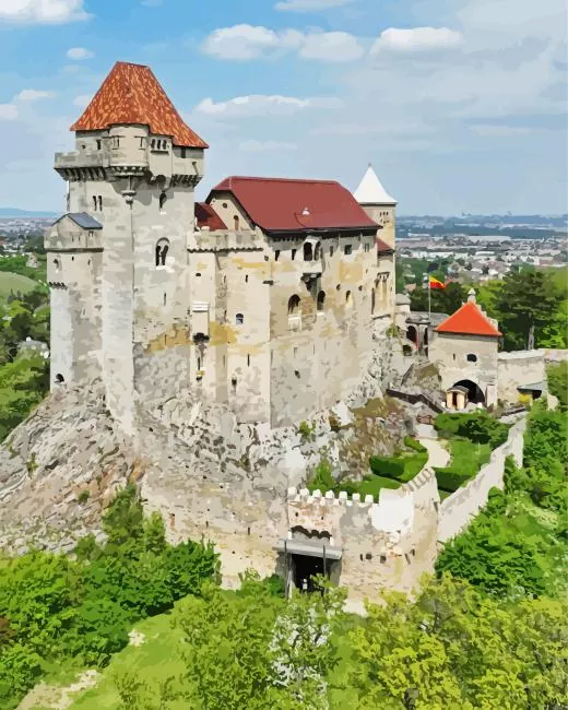 Schloss Lichtenstein art Diamond Paintings Schloss Lichtenstein Art Diamond Painting