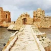 Sidon Sea Castle In Lebanon Diamond Painting