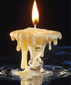 Surreal Candle Diamond Painting