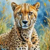 Aesthetic Cheetah Art Diamond Painting