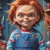 Aesthetic Chucky Doll Art Diamond Painting