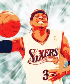 Allen Iverson Diamond Painting