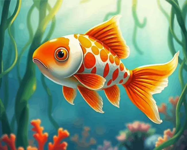 anime goldfish Diamond Dotz Anime Goldfish Diamond Painting