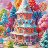 Candy House Diamond Painting
