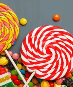 Candy Lollipops Diamond Painting