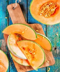 Cantaloupe Fruit Diamond Painting