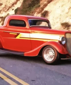 Car Zz Top Diamond Painting
