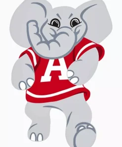 Cartoon Alabama Elephant Diamond Painting