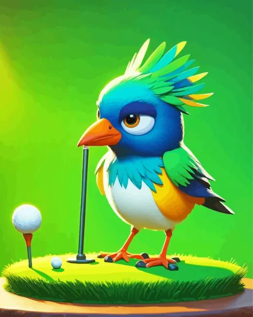 cartoon bird Diamond Paintings Cartoon Bird Diamond Painting