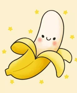 Cartoon Cute Banana Diamond Painting