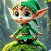 Cartoon Cute Elf Diamond Painting