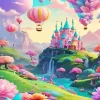 Cartoon Disney Castle Diamond Painting