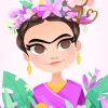 Cartoon Frida Kahlo Diamond Painting