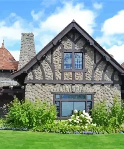 Castle In The Cloud Museum Diamond Painting