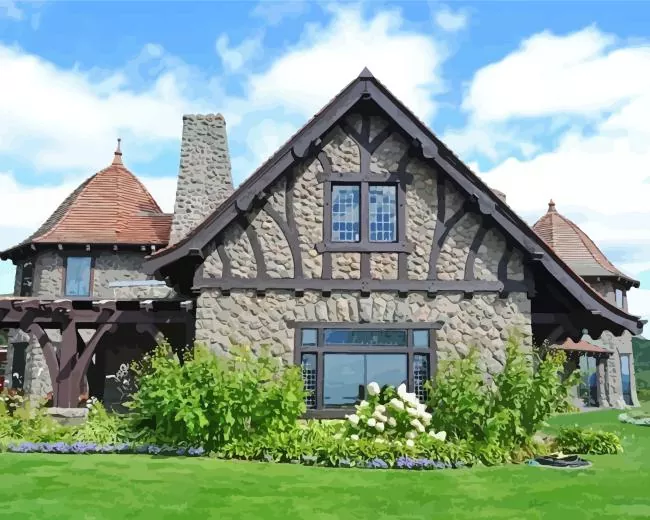 castle in the cloud museum Diamond Paintings Castle In The Cloud Museum Diamond Painting