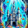 Castle Under The Sea Diamond Painting