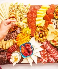 Charcuterie Board Diamond Painting