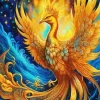 Cool Golden Phe Art Diamond Painting