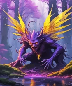 Cool Scary Monsters Art Diamond Painting