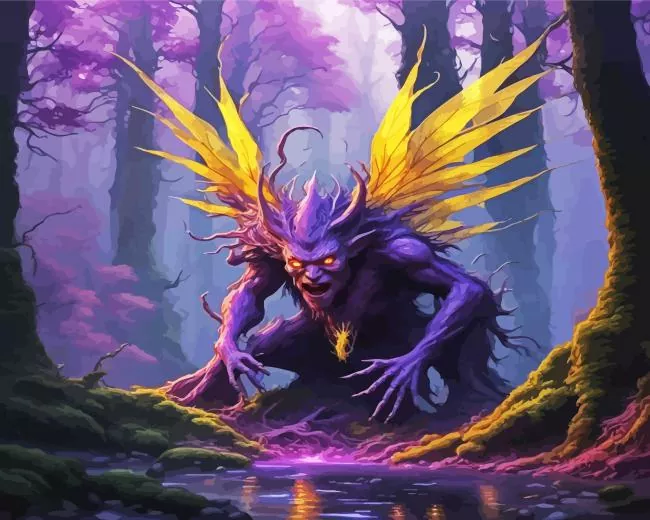 cool scary monsters art Diamond Paintings Cool Scary Monsters Art Diamond Painting