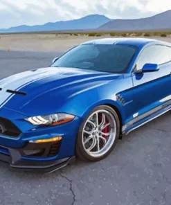 Cool Shelby Mustang Blue Diamond Painting
