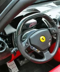 Ferrari Steering Wheel Diamond Painting