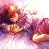 Girl Sleeping Anime Art Diamond Painting