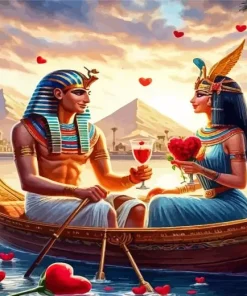 Giza Couple Diamond Painting