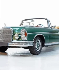 Green Mercedes Convertible Diamond Painting