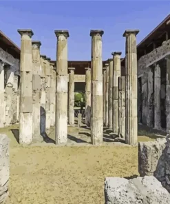 Italy Pompeii Ruins Diamond Painting