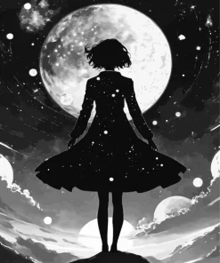 Moon Woman Diamond Painting