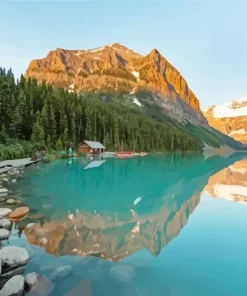 Morning Lake Canada Diamond Painting