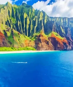 Na Pali Coast State Wilderness Park Diamond Painting