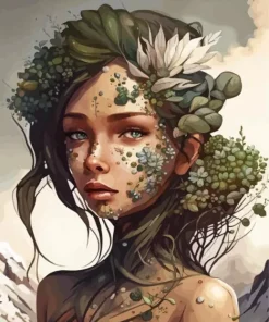 Nature Girl Diamond Painting