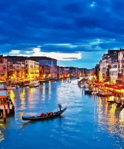 Night In Venice Diamond Painting