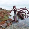 Octopus Woman Diamond Painting