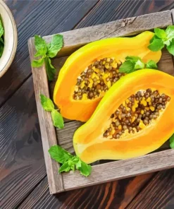 Papaya Fruit Diamond Painting